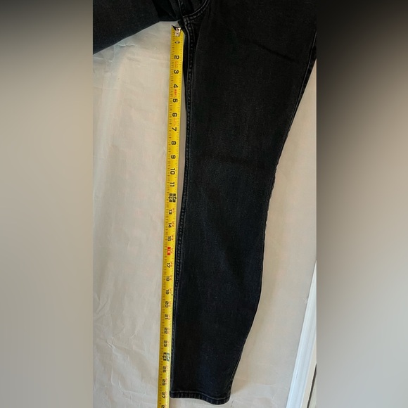 Abercrombie & Fitch The skinny High Rise black size 4 short 27 | 4R Jeans - Picture 16 of 16